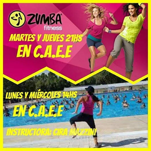 SE VIENE AQUA ZUMBA CAEE Club Atlético El Expreso